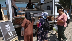 Güzelbahçe'de Ferdi Zeyrek Adına Lokma Döküldü 