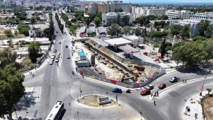 Hastane yolcuları için özel yaya tüneli 