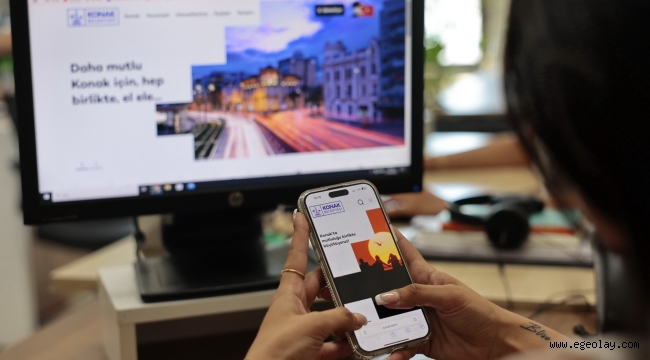 Konak Belediyesi'nin web sitesi yeni yüzüyle hizmette 