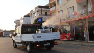 Menderes'te İlaçlama Seferberliği 