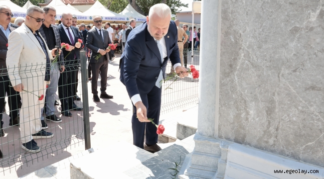 Menemen'de Kaymakam Kemal Bey anıldı