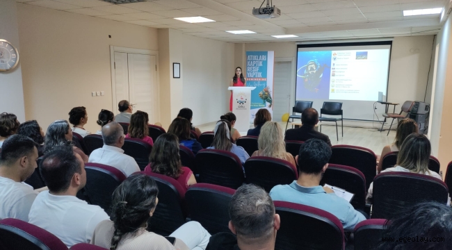 Midye kabuğundan umuda dalış: Çiğli'de "Atıkları Kaptık, Resif Yaptık" semineri gerçekleşti 