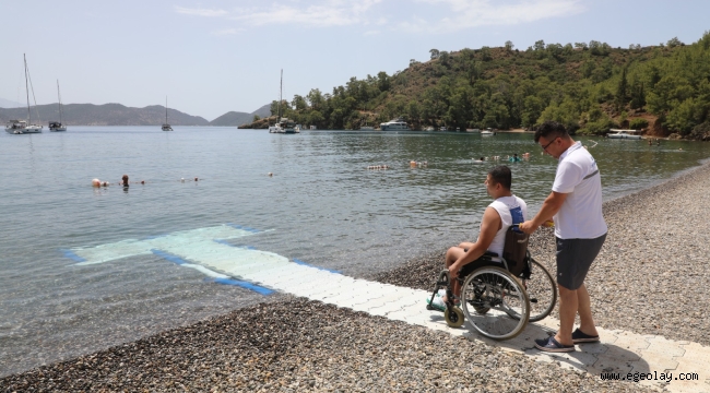 Muğla'da Engelsiz Plajlarla Hayat Kolaylaşıyor 