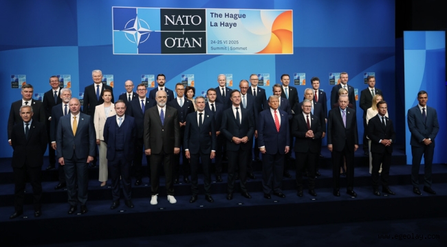 NATO liderleri, Lahey Zirvesi'nin ikinci gününde bir araya geldi 