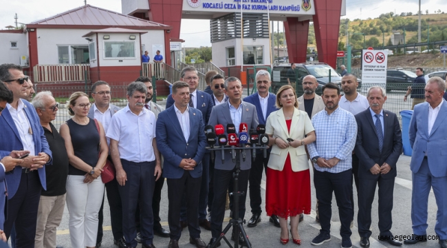 CHP Lideri Özgür Özel: "Komisyonun Nasıl Çalışacağına Üyeleri İlk Toplantıda Karar Verecek"