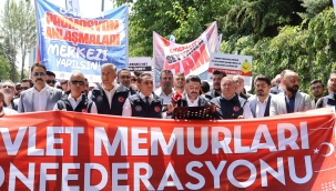 Devlet Memurları Konfederasyonu'ndan Toplu Sözleşme Öncesi Tarihi Çıkış 