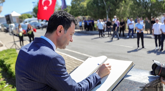 Madımak'ta yitirilen canlar Bayraklı'da anıldı