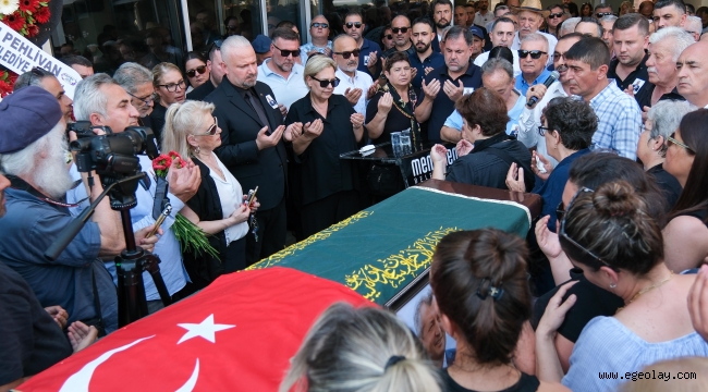 Menemen Belediyesi'nde Tahir Şahin'e son görev 