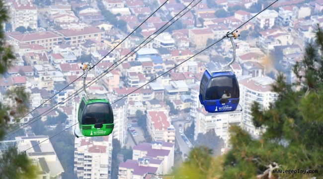 Teleferik yenilendi, İzmirlileri bekliyor 