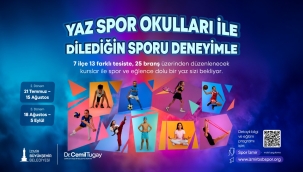 Yaz Spor Okulları'nda ikinci dönem kayıtları başlıyor 