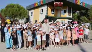 Başkan Duman'dan çocuklara lunapark sürprizi 