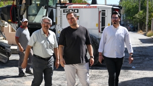 Başkan Eşki: “Tüm Bornova’yı konforlu yollarla buluşturacağız” 