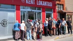 Bir ekmek 15 lira, Buca'da 4 çeşit yemek 50 lira 