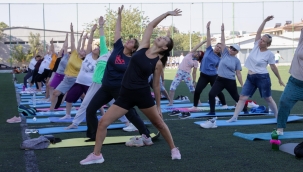 Bucalı kadınlardan yoga derslerine yoğun ilgi 