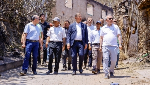 Büyükşehir’den önemli karar Yangın mağdurları yıl sonuna kadar suya ücret ödemeyecek 