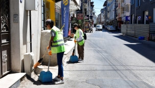Her gün iki mahallede derinlemesine temizlik 