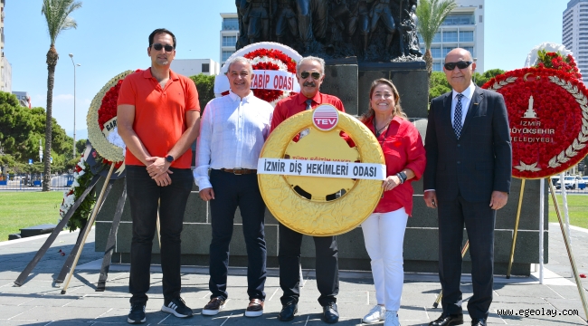 İzmirli Diş Hekimlerinden Cumhuriyet Vurgusu