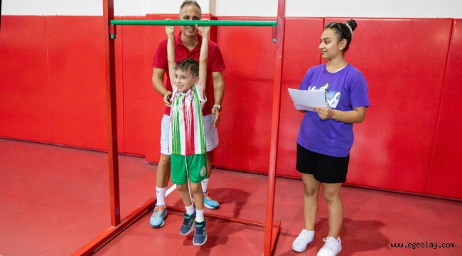 Karşıyaka'da örnek hizmet: Sportif yetenekler keşfediliyor 