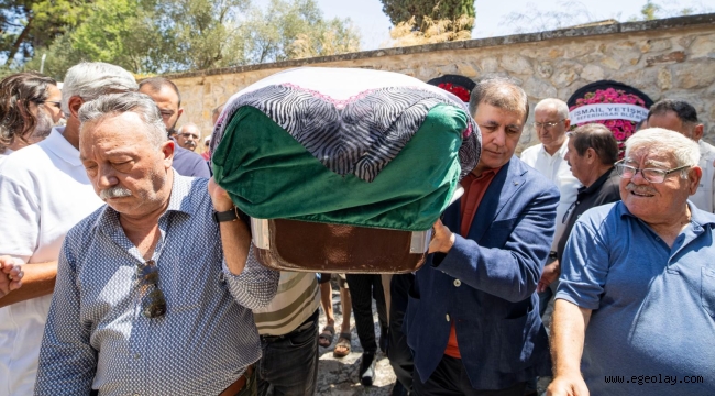 Tacettin Bayır'ın annesi son yolculuğuna uğurlandı 