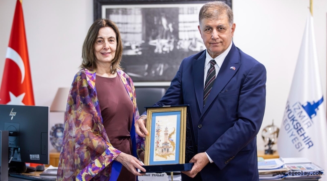 Arjantin Başkonsolosu Vivas’tan Başkan Tugay’a ziyaret