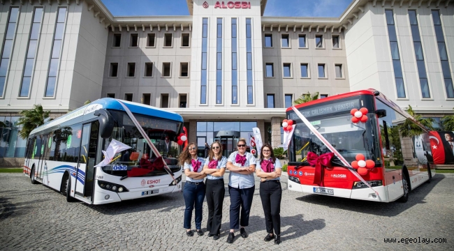 Kadın şoförlerin kullandığı bu otobüsler enerjisini rüzgar ve güneşten alacak 