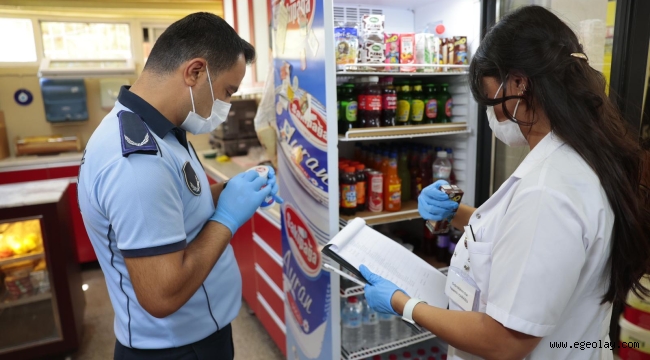 Konak zabıtasından okul kantinlerine sıkı denetim 
