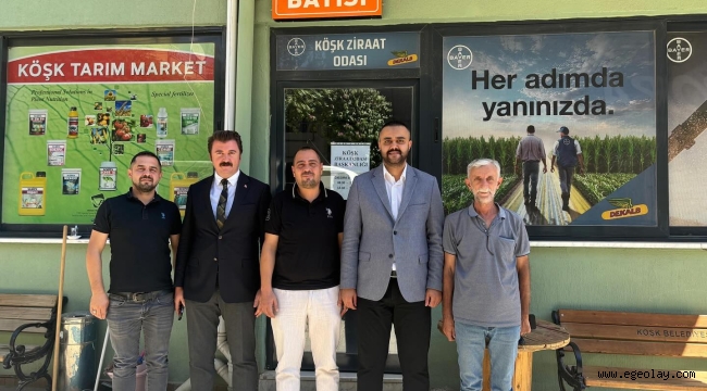 KOSGEB ve Sanayi İl Müdürlerinden Köşk'te Saha Çalışmaları 