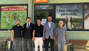 KOSGEB ve Sanayi İl Müdürlerinden Köşk'te Saha Çalışmaları 