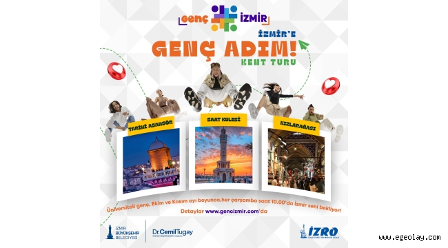Üniversiteliler İzmir'i "Genç Adım" ile tanıyacak 