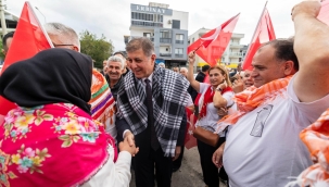Başkan Tugay, Menemen "Cumhuriyet Her Yerde" kutlamalarına katıldı "Cumhuriyet'e ve milletimize sahip çıkacağız" 
