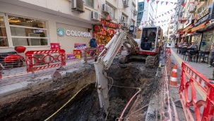 İZSU'dan Alsancak'a 250 milyon liralık altyapı yatırımı 