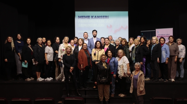 Konak'ta Meme Kanseri Farkındalık Ayı Seminerleri tamamlandı 