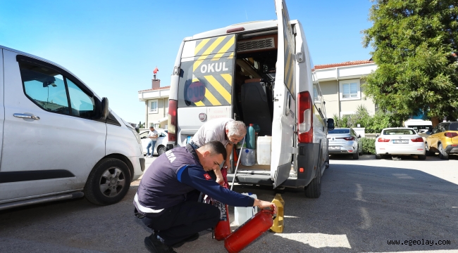Narlıdere'de Okul Servislerine Sıkı Denetim