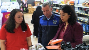 Bayraklı'da marketlere sıkı denetim 