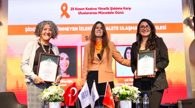  Çeşme'de 411 fidan, binlerce adım, tek bir söz: "İstanbul Sözleşmesi yaşatır" 