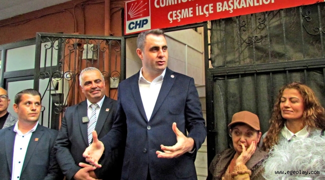 CHP İl Başkanı Güç'ten Çeşme'de net mesaj: "Gerçek sorunlara odaklanarak iktidara yürüyoruz" 