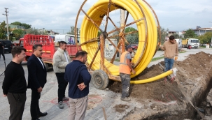 Dikili’de Doğal Gaz 4. Etap Çalışmaları Başladı 