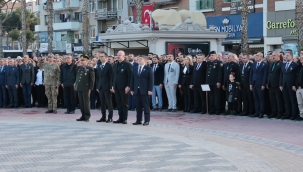 Gazi Mustafa Kemal Atatürk, Menemen'de özlemle anıldı 
