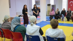 Konaklı kadınlar şiddete karşı dayanışmayla güçleniyor 