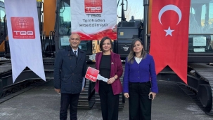 Karabağlar Belediyesi'ne Yeni İş Makinesi Desteği 