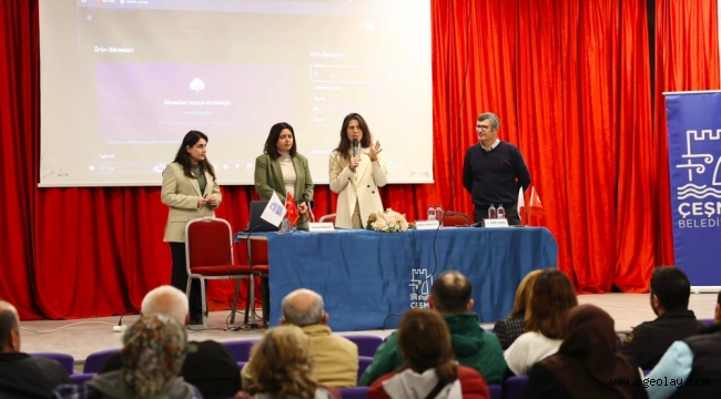 Alaçatı Ot Festivali'nin otları yıl boyu dijital tezgâhta 