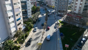 Buca’nın refüjleri yenileniyor 