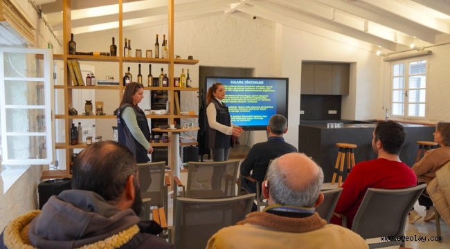  Çeşme'de tarım eğitimlerine yoğun ilgi 