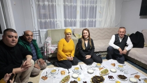 Başkan Mutlu iftar sofrasına konuk oldu 