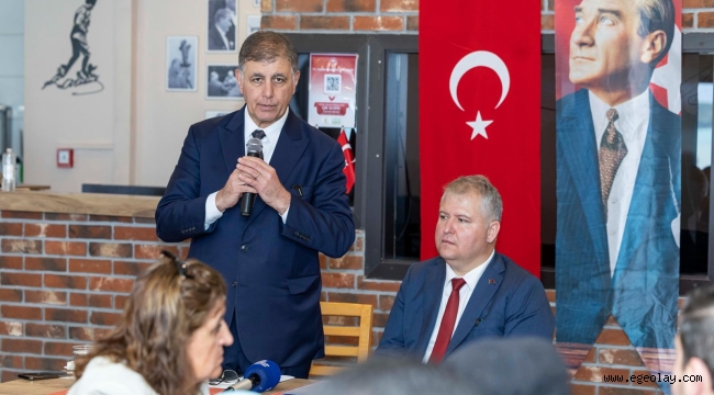 Başkan Tugay: İzmir için durmadan çalışacağız 