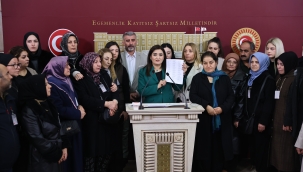 CHP İzmir Milletvekili Av. Sevda Erdan Kılıç, "Adalet arayan aileler ile Meclis'te bir araya geldi." 