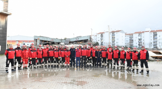 Çiğli Arama Kurtarma Ekibi (ÇAK) Afetlere Karşı Hazır 