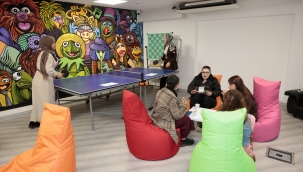 Gençliğin kalbi bu merkezde atıyor 