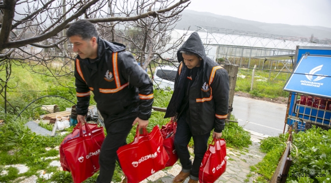 Güzelbahçe 350 Aileye 3 Milyonluk Ramazan Desteği 