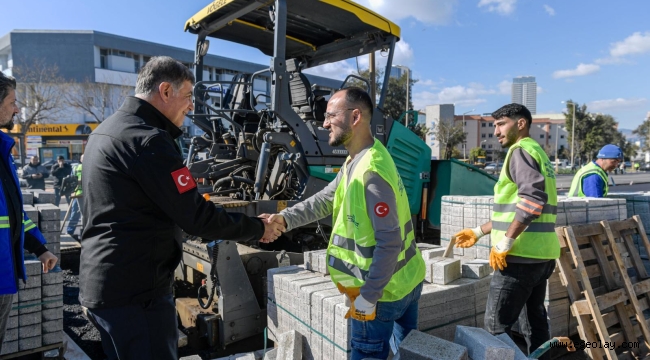 İzmir'in yollarında tam gaz asfalt seferberliği 